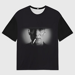 Футболка оверсайз мужская Oppenheimer black, цвет: 3D-принт