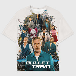 Футболка оверсайз мужская Bullet train, цвет: 3D-принт