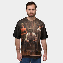 Футболка оверсайз мужская PUBG игра, цвет: 3D-принт — фото 2