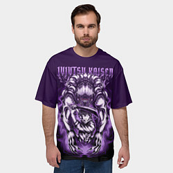 Футболка оверсайз мужская Магическая битва проклятие, цвет: 3D-принт — фото 2
