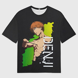 Футболка оверсайз мужская Дэнджи Chainsaw Man, цвет: 3D-принт