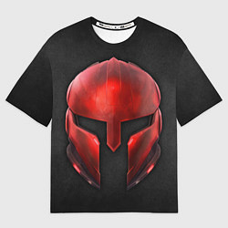 Мужская футболка оверсайз Red Gladiator