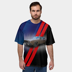 Футболка оверсайз мужская Американский автомобиль 1980 года Buick LeSabre, цвет: 3D-принт — фото 2