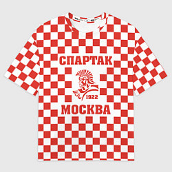 Футболка оверсайз мужская FCSM - Спартак, цвет: 3D-принт