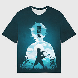 Футболка оверсайз мужская Gabimaru the Hollow, цвет: 3D-принт