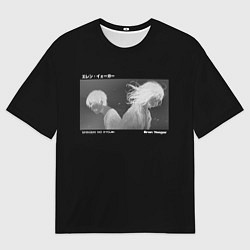 Футболка оверсайз мужская Эрен: сквозь года, цвет: 3D-принт