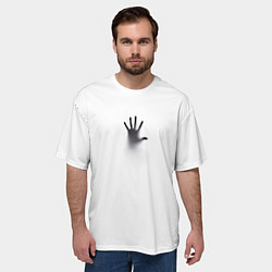 Футболка оверсайз мужская Они всегда со мной, цвет: 3D-принт — фото 2