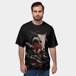 Футболка оверсайз мужская Элиас и Тисэ, цвет: 3D-принт — фото 2