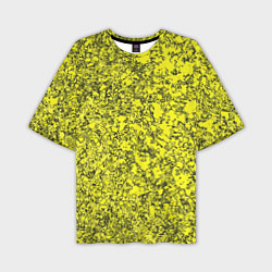 Футболка оверсайз мужская Желтый кислота, цвет: 3D-принт