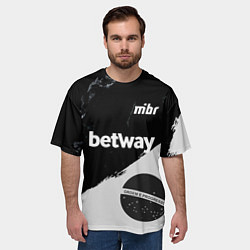 Футболка оверсайз мужская Форма MIBR, цвет: 3D-принт — фото 2