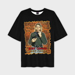 Футболка оверсайз мужская Kurt Cobain 1967 - 1994, цвет: 3D-принт