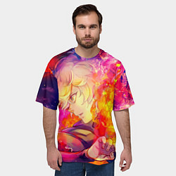 Футболка оверсайз мужская Габимару Адский Рай, цвет: 3D-принт — фото 2