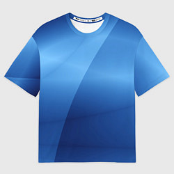 Футболка оверсайз мужская Небесные цвета, цвет: 3D-принт