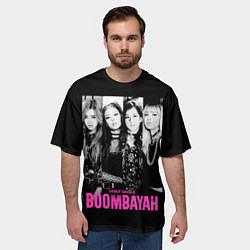 Футболка оверсайз мужская Blackpink Boombayah, цвет: 3D-принт — фото 2