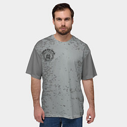 Футболка оверсайз мужская Велес помни корни, цвет: 3D-принт — фото 2