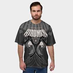Футболка оверсайз мужская Vikings hirdmen, цвет: 3D-принт — фото 2