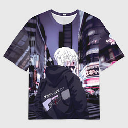 Футболка оверсайз мужская Kaneki Ken, цвет: 3D-принт
