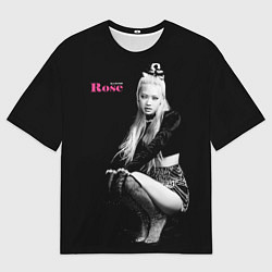 Футболка оверсайз мужская Blackpink Rosanna, цвет: 3D-принт
