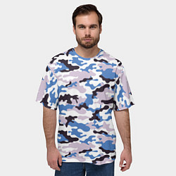 Футболка оверсайз мужская Красивый модный камуфляж, цвет: 3D-принт — фото 2