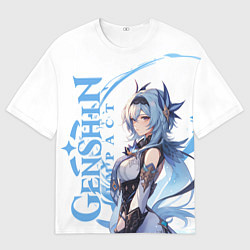 Футболка оверсайз мужская Genshin impact - Эола, цвет: 3D-принт