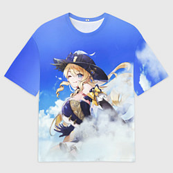 Футболка оверсайз мужская Навия, цвет: 3D-принт