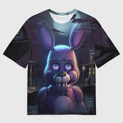 Футболка оверсайз мужская Bonnie FNAF, цвет: 3D-принт