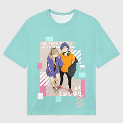 Мужская футболка оверсайз Любовь 999 уровня к Ямаде