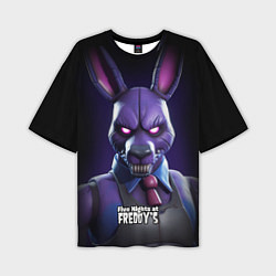 Футболка оверсайз мужская Bonnie FNAF, цвет: 3D-принт