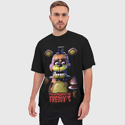 Футболка оверсайз мужская Five Nights at Freddy, цвет: 3D-принт — фото 2