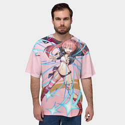 Футболка оверсайз мужская О моём перерождении в слизь Милим Нава, цвет: 3D-принт — фото 2