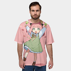 Футболка оверсайз мужская Семья Шпиона Аня Форджер, цвет: 3D-принт — фото 2