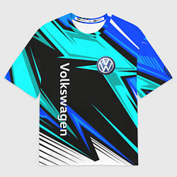 Футболка оверсайз мужская Фольцваген - sport uniform, цвет: 3D-принт