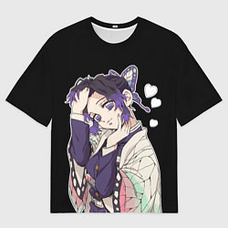 Футболка оверсайз мужская Милая Шинобу Кочо, цвет: 3D-принт