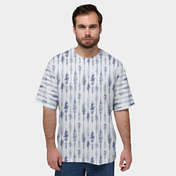 Футболка оверсайз мужская Shibori Tie-Dye, цвет: 3D-принт — фото 2