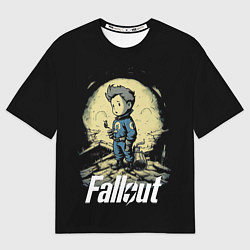 Футболка оверсайз мужская Fallout boy, цвет: 3D-принт