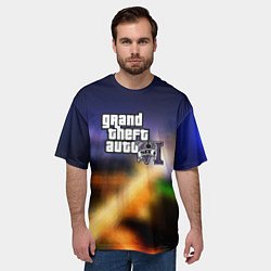 Футболка оверсайз мужская Gra 6 exclusive, цвет: 3D-принт — фото 2