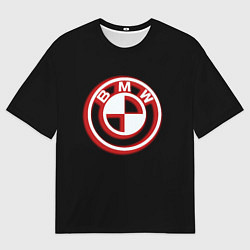 Футболка оверсайз мужская Bmw fire car, цвет: 3D-принт