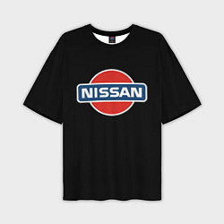 Футболка оверсайз мужская Nissan auto, цвет: 3D-принт