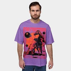 Футболка оверсайз мужская Foo Fighters: Skeleton, цвет: 3D-принт — фото 2
