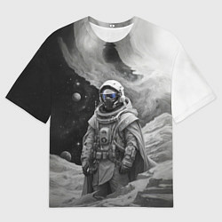 Футболка оверсайз мужская Космической путешественник, цвет: 3D-принт