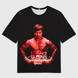 Футболка оверсайз мужская Мэнни Пакьяо, цвет: 3D-принт