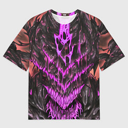 Футболка оверсайз мужская Pink slime, цвет: 3D-принт