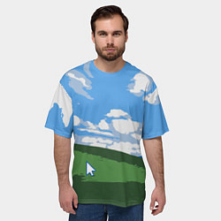 Футболка оверсайз мужская Новый уродливый свитер от майков, цвет: 3D-принт — фото 2