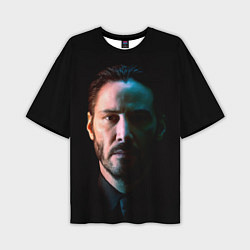 Футболка оверсайз мужская Keanu Charles Reeves, цвет: 3D-принт