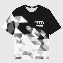 Мужская футболка оверсайз AUDI geometry sport