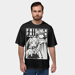 Футболка оверсайз мужская Frieren and Himmel, цвет: 3D-принт — фото 2
