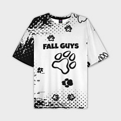 Футболка оверсайз мужская Fall Guys game, цвет: 3D-принт