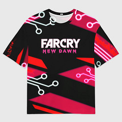Футболка оверсайз мужская Farcry new dawn, цвет: 3D-принт