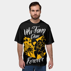 Футболка оверсайз мужская Wu tang forever, цвет: 3D-принт — фото 2
