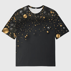 Футболка оверсайз мужская Золотая пыль, цвет: 3D-принт